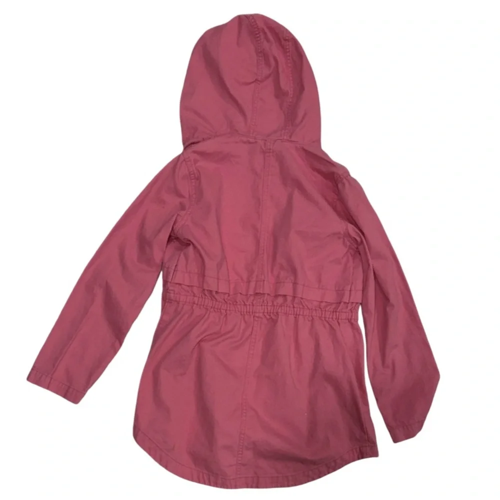 Old Navy Girls XL Pink Utility Jacket with Hood 🩷
